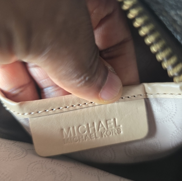 Michael Kors Brown and Tan Crossbody Bag - Picture 14 of 15